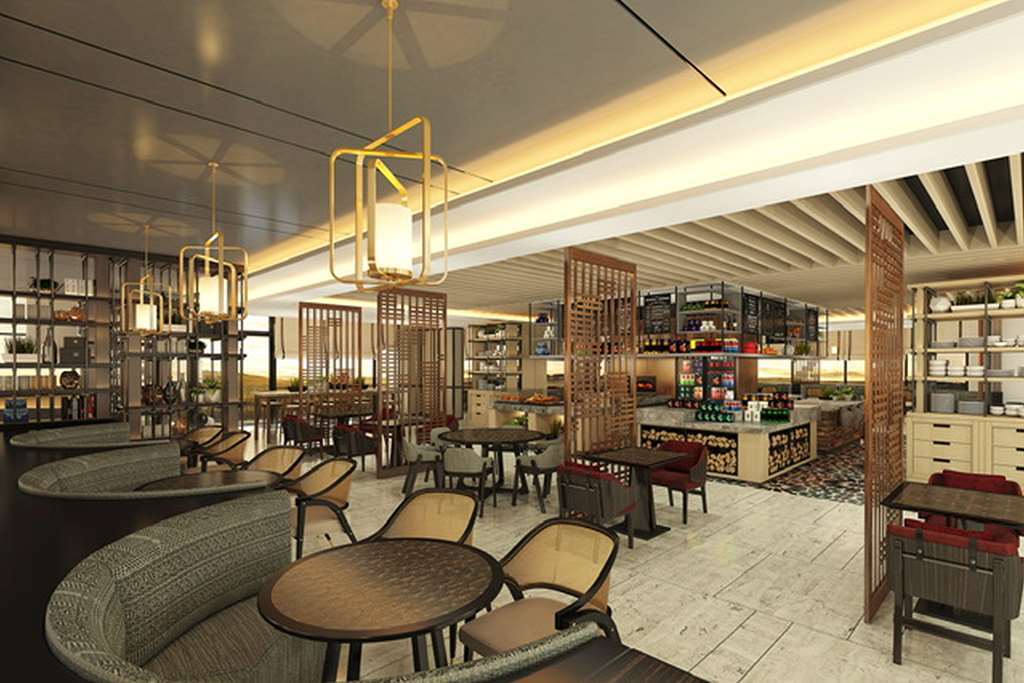 Hilton Dili Palm Springs Hotel Nhà hàng bức ảnh